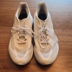 Men's White Adidas Duramo Speed Lightstrike Shoes